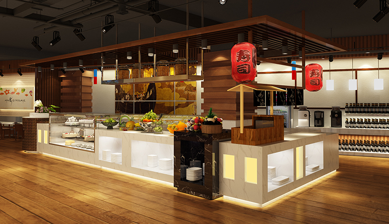 第一種:韓式餐廳裝修效果圖