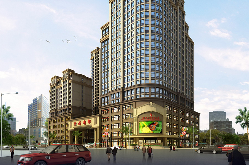 酒店效果圖設計 酒店效果圖設計