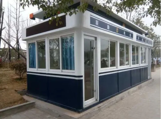 制作公安崗亭的時候應該考慮哪些因素?配圖一