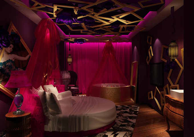 情侶酒店裝修效果圖 src=