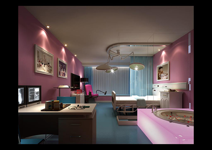 情侶酒店裝修效果圖 src=