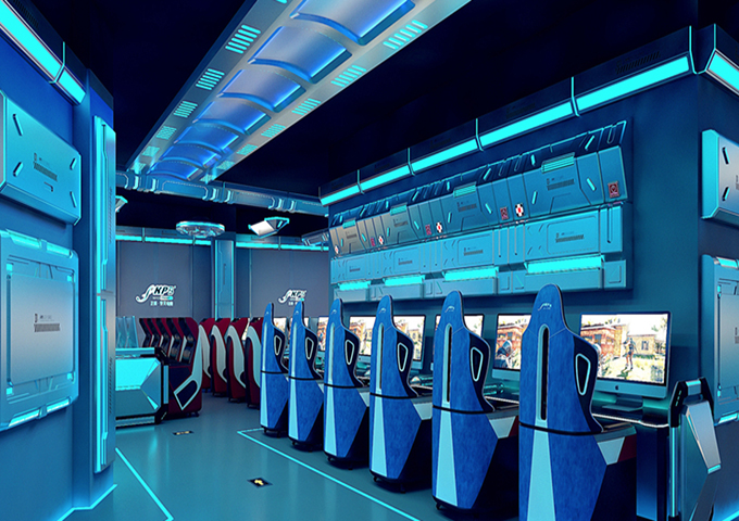 電競主題酒店裝修效果圖 src=