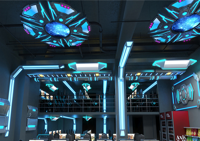 電競主題酒店裝修效果圖 src=