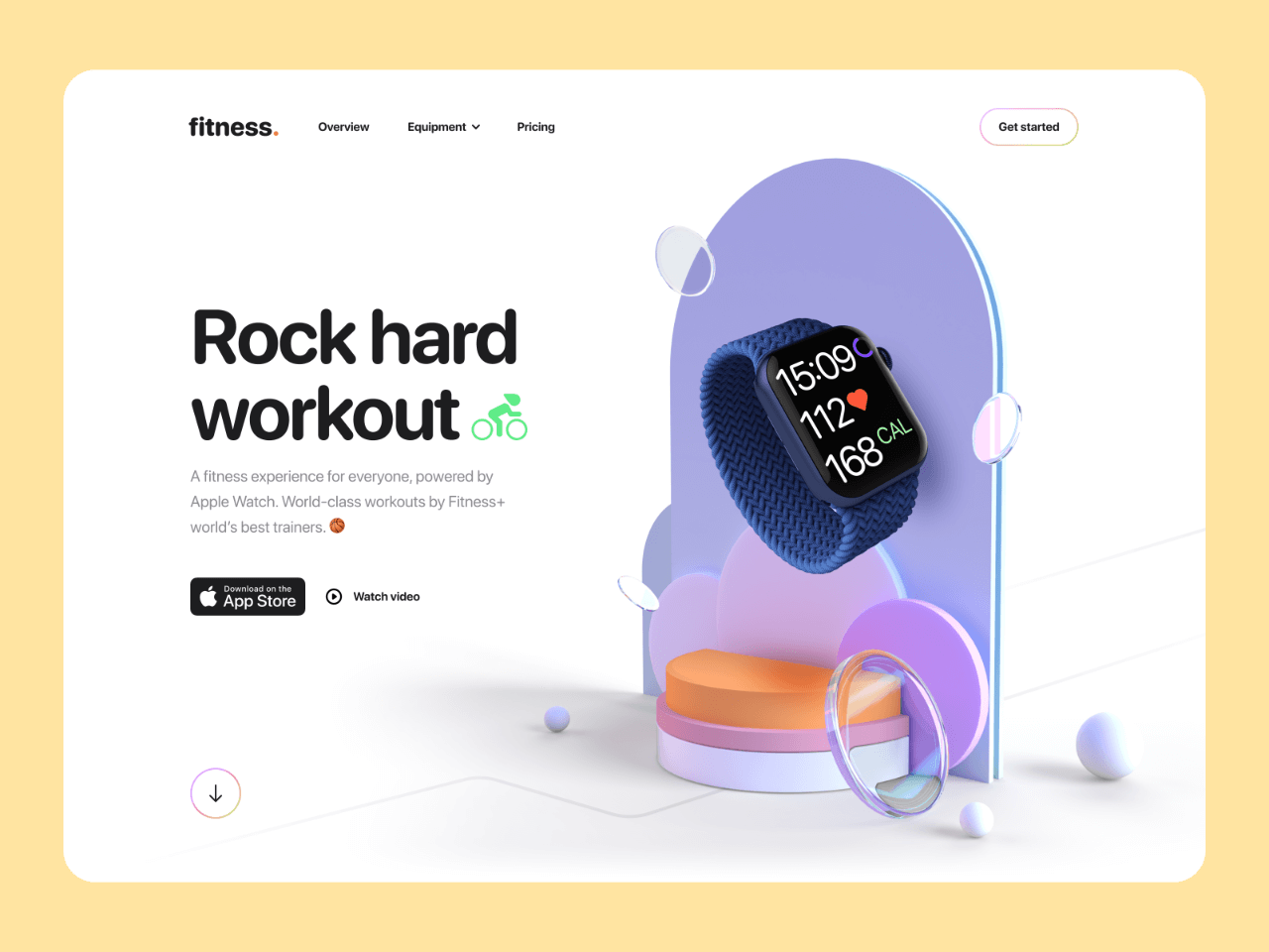 網(wǎng)站設(shè)計(jì)融合C4D的效果 網(wǎng)站設(shè)計(jì)融合C4D的效果