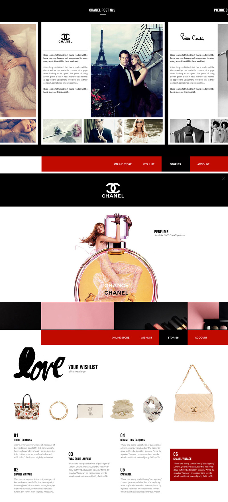 時尚網頁設計欣賞 時尚網頁設計欣賞