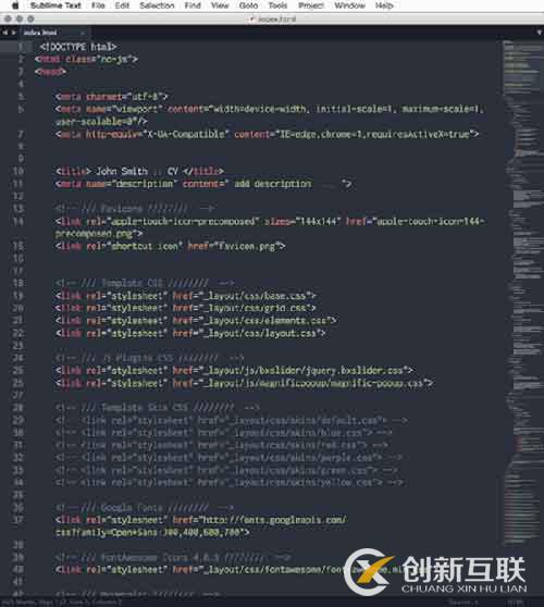 如何自定義HTML模板 如何自定義HTML模板