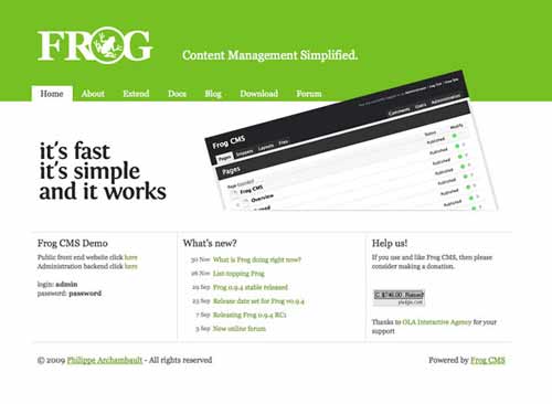 如何選擇合適的CMS 如何選擇合適的CMS