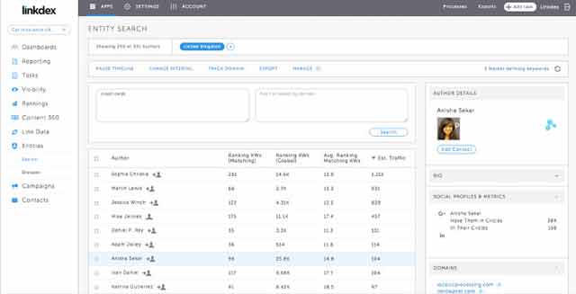 使用一個SEO企業(yè)平臺