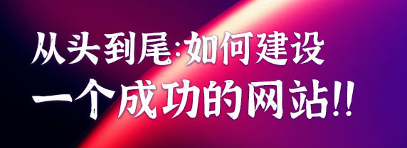 從頭到尾:如何建設一個成功的網站 從頭到尾:如何建設一個成功的網站